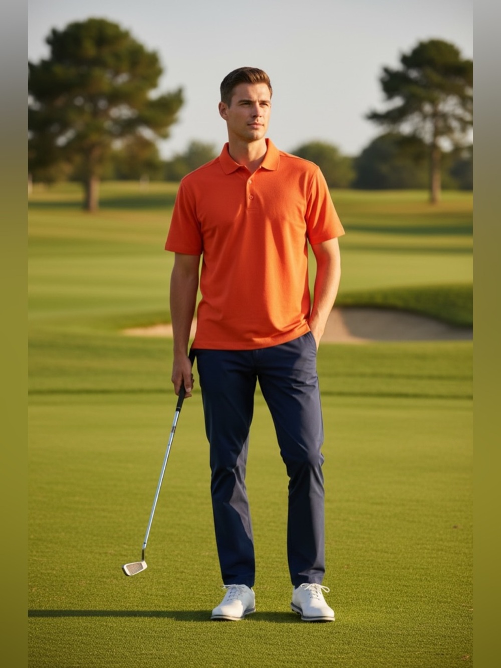 Men’s Pebble Beach golf polo shirt‎
